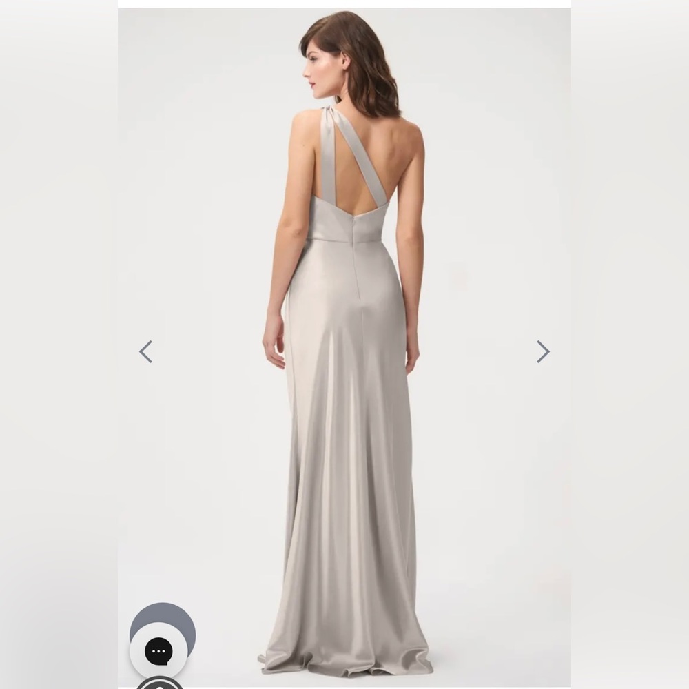 Jenny yoo Lena dress in latte size 4